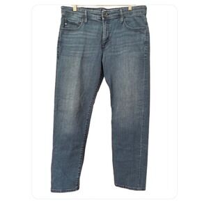 Chaps Men's Jeans 36‎ x 32 Blue Slim Straight Made in Egypt 5 pocket